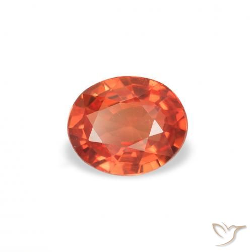 9,17 ctw natürlicher Leuchtendes Purpurrot Saphir, Oval, VVS