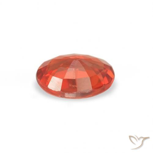 9,17 ctw natürlicher Leuchtendes Purpurrot Saphir, Oval, VS