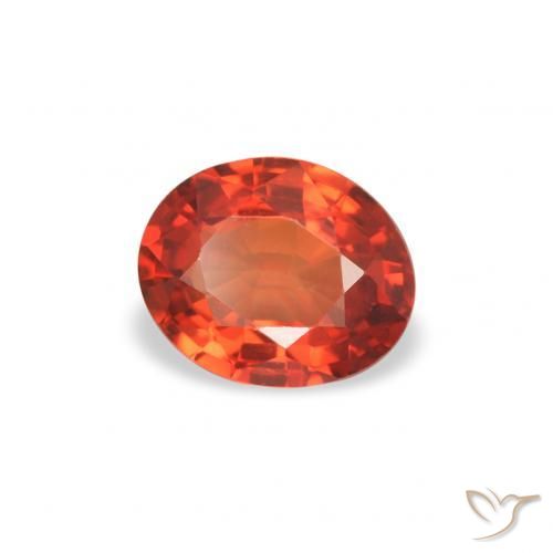 9,17 ctw natürlicher Leuchtendes Purpurrot Saphir, Oval, VS