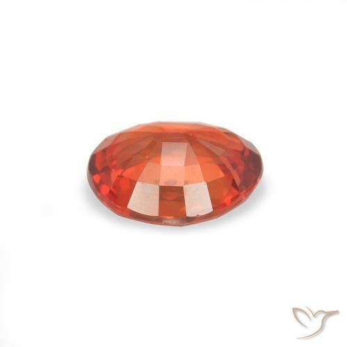 9,17 ctw natürlicher Leuchtendes Purpurrot Saphir, Oval, VS