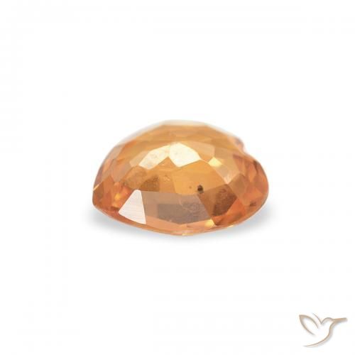 9,17 ctw natürlicher Mittelorange Saphir, Herz, VS