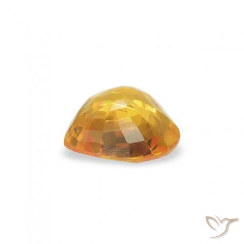 9,17 ctw natürlicher Golden Saphir, Herz, VS