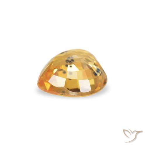 9,17 ctw natürlicher Medium Dark-Golden Saphir, Herz, VS