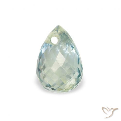 0.78ct Natürlicher Blaugrün Saphir, Briolette, VS