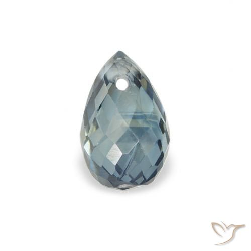 0.56ct Natürlicher Blaugrün Saphir, Briolette, VS