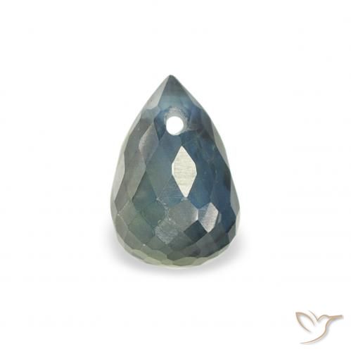 0.52ct Natürlicher Blaugrün Saphir, Briolette, VS