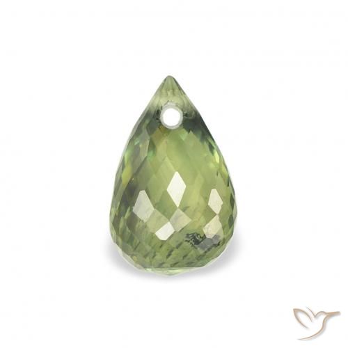1.02ct Natürlicher Waldgrün Saphir, Briolette, VS