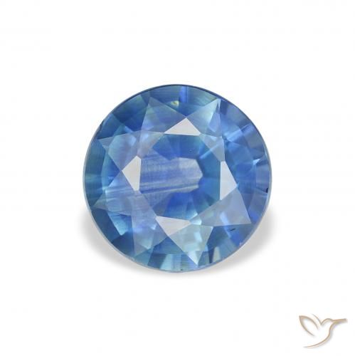 1.68ct Natürlicher hellblau Saphir, Runden, VVS-VS