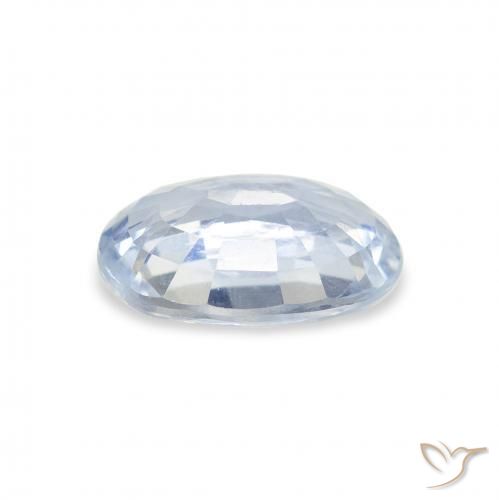 9,17 ctw natürlicher hellblau Saphir, Oval, VS