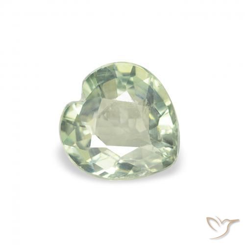 9,17 ctw natürlicher Medium Light Green Saphir, Herz, VS
