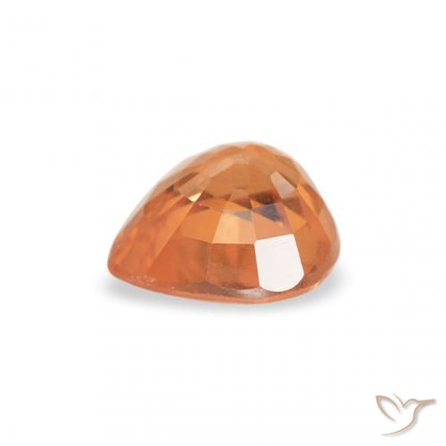 9,17 ctw natürlicher hellorange Saphir, Herz, VS