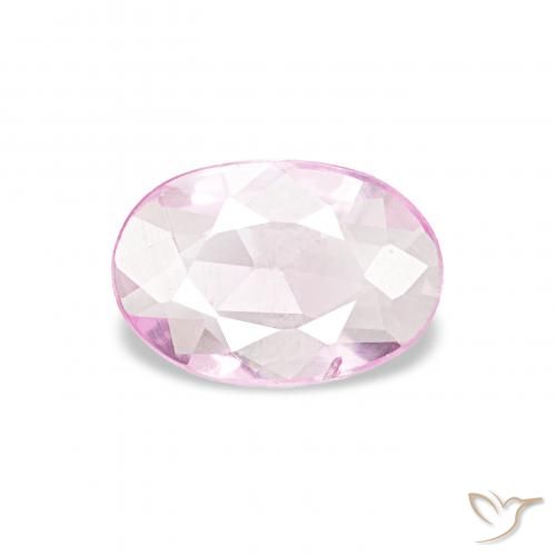 0.30ct Helllila-Rosa Saphir, Oval, VVS