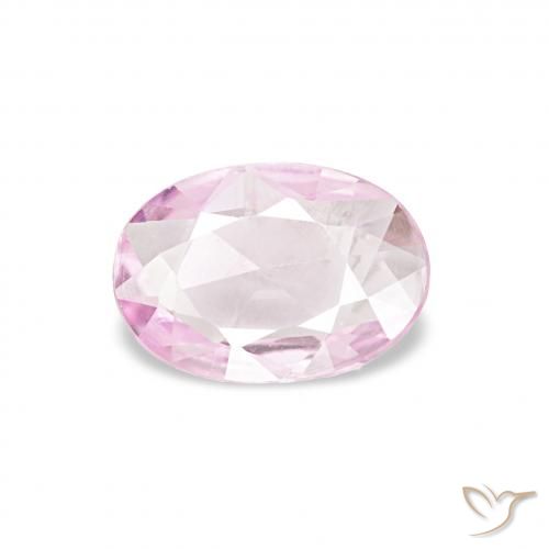 0.30ct Helllila-Rosa Saphir, Oval, VVS