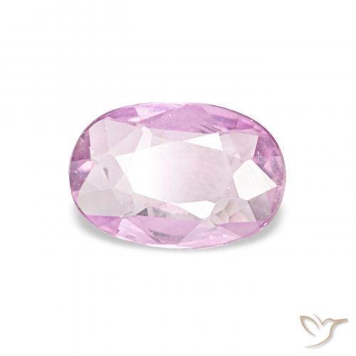 9,17 ctw natürlicher Hellrosa Violett Lila Saphir, Oval, VVS