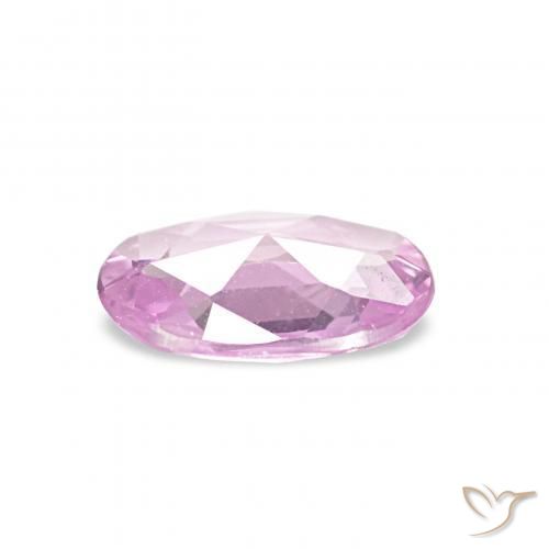9,17 ctw natürlicher Hellrosa Violett Lila Saphir, Oval, VVS