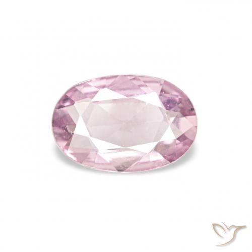 0.33ct hellrosa Saphir, Oval, VVS