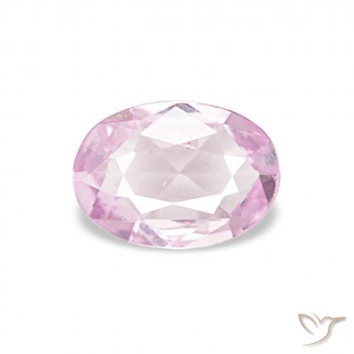 0.43ct Helllila-Rosa Saphir, Oval, VVS