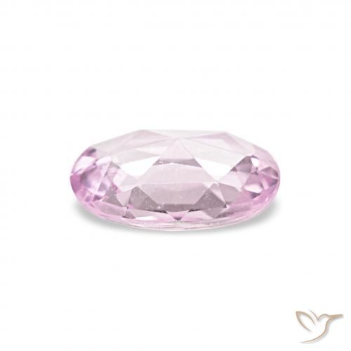 9,17 ctw natürlicher Helllila-Rosa Saphir, Oval Schliff, VVS