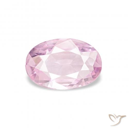 0.42ct hellrosa Saphir, Oval, VS