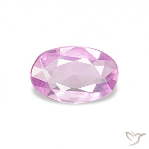 0.33ct helllila- Saphir, Oval, VVS