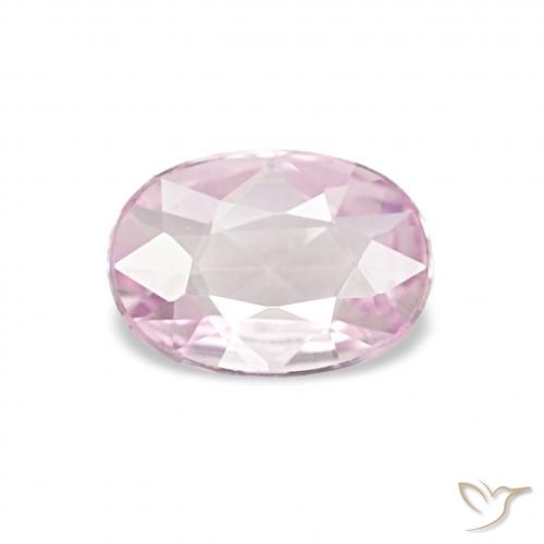 0.43ct Helles Kirschrosa Saphir, Oval, VVS