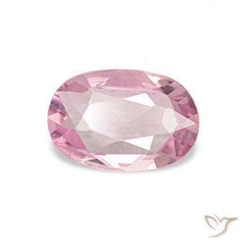 9,17 ctw natürlicher hellrosa Saphir, Oval, VVS