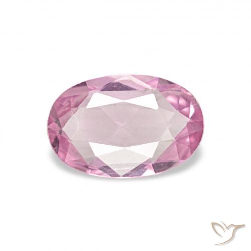 0.48ct Kaugummi Rosa Saphir, Oval, VVS