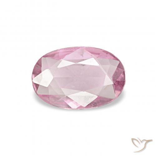 0.33ct hellrosa Saphir, Oval, VVS