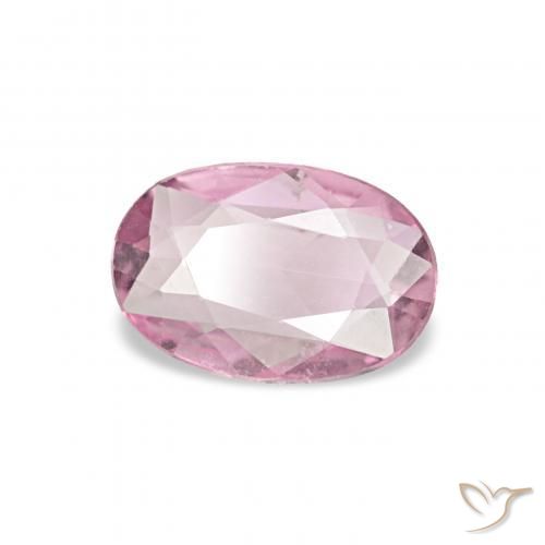 9,17 ctw natürlicher hellrosa Saphir, Oval, VVS