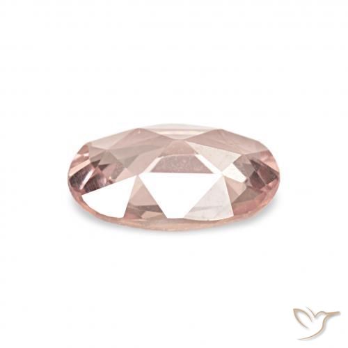 9,17 ctw natürlicher Erdiges Rosa Saphir, Oval, VVS