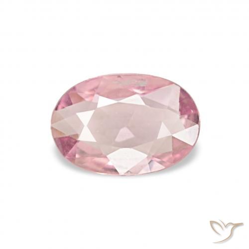 0.38ct rose-rosa Saphir, Oval, VVS