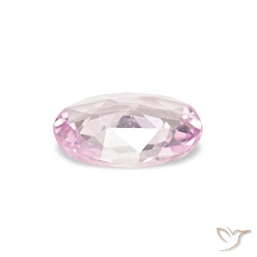 9,17 ctw natürlicher hellrosa Saphir, Oval, VVS