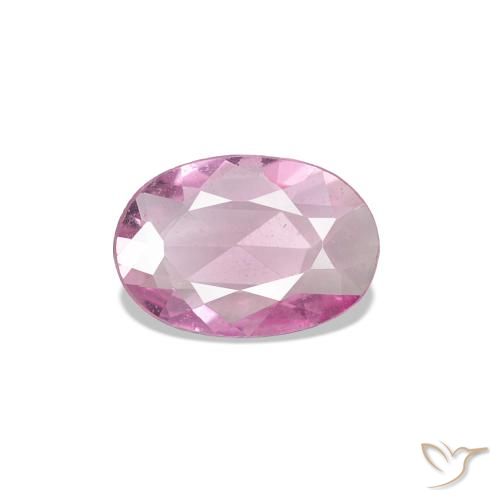 0.31ct Sehr helles Rosa Saphir, Oval, VVS-VS