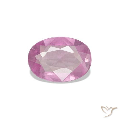 0.39ct Helles Magenta Saphir, Oval, VS