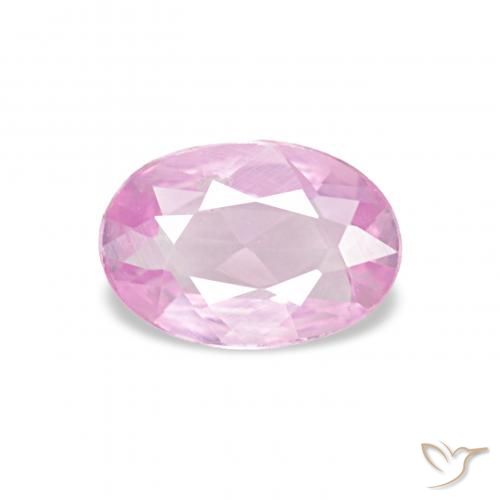 0.40ct Rosaviolettes Lila Saphir, Oval, VVS