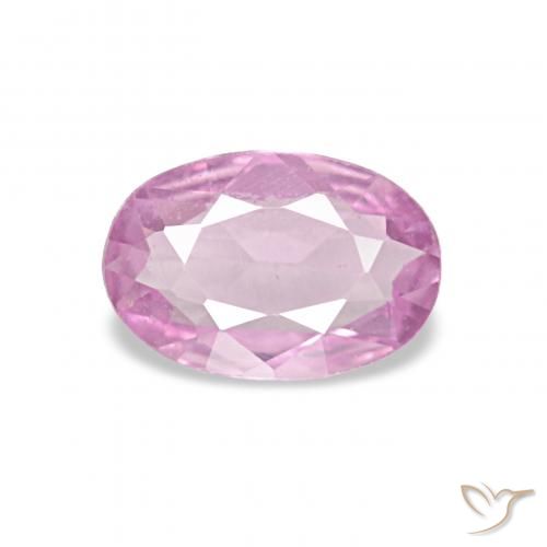 0.43ct Purpur Rosa Saphir, Oval, VVS-VS