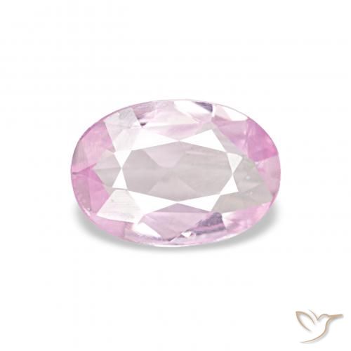 0.42ct Mittelrosa Saphir Edelsteine, Oval, VS
