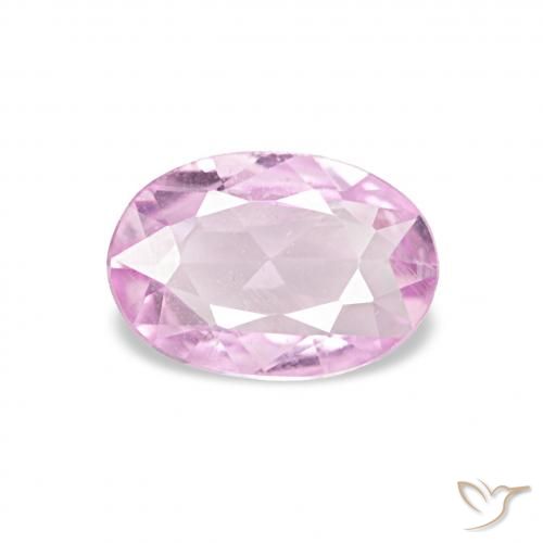 0.40ct Sehr helles Rosa Saphir Edelsteine, Oval, VS