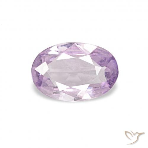 0.35ct Sehr helles Lila Saphir, Oval, VS