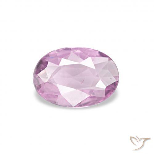 0.32ct Sehr helles Royal Purple Pink Saphir Edelsteine, Oval, VVS-VS