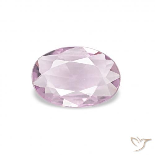 0.28ct hellrosa Saphir, Oval, VVS-VS
