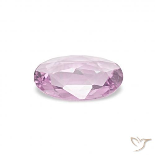 9,17 ctw natürlicher hellrosa Saphir, Oval, VVS-VS