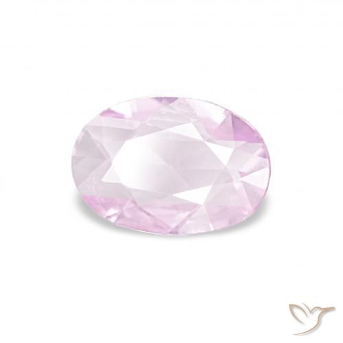 9,17 ctw natürlicher Hellrosa Violett Lila Saphir, Oval, VVS-VS