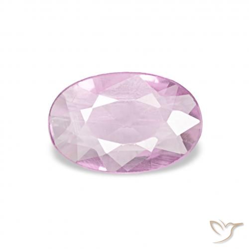 0.36ct Hellrosa Violett Lila Saphir, Oval, VVS-VS