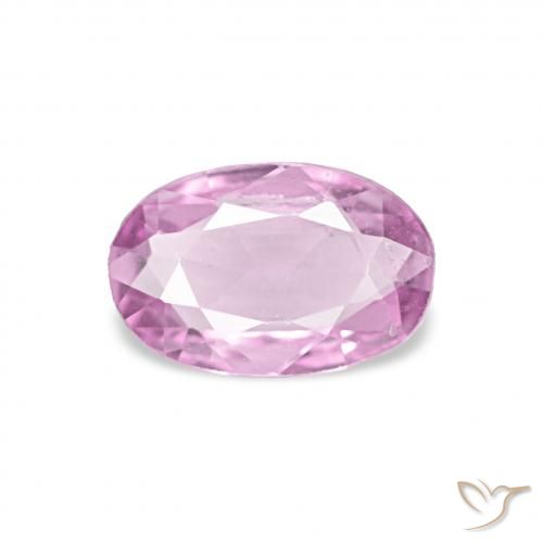 0.39ct helllila- Saphir, Oval, VVS-VS