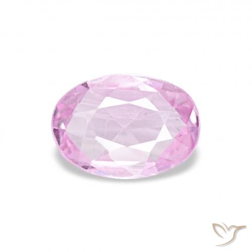 0.40ct Hellrosa Violett Lila Saphir, Oval, VVS-VS