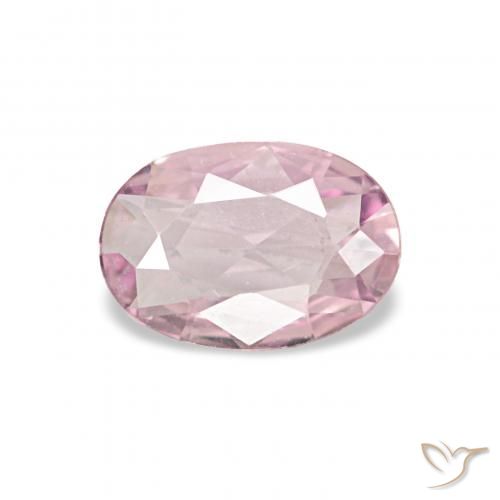 0.40ct hellrosa Saphir, Oval, VVS-VS