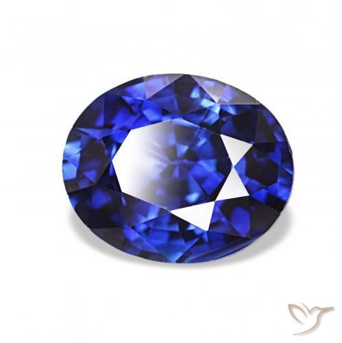 2.02ct Königsblau Saphir, Oval, VVS