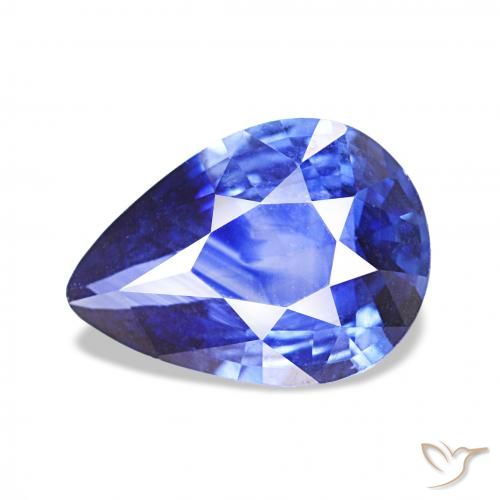2.23ct Helles Kornblumenblau Saphir, Birnenform, VVS-VS