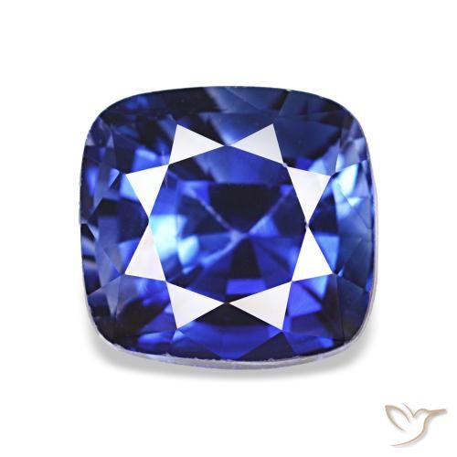 2.04ct Königsblau Saphir, Kissen, VVS